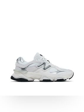 9060s in White Black Metallic Silver | New Balance